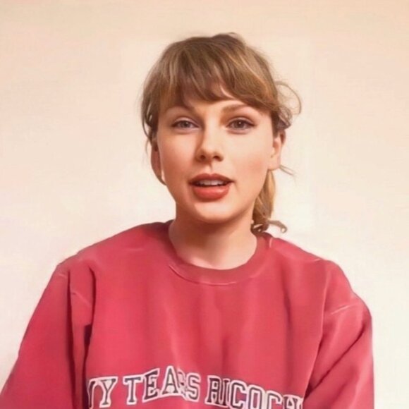 Taylor Swift My Tears Ricochet Crewneck Folklore Era Size Large - Picture 5 of 5